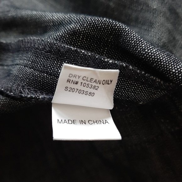 Tocca A Line Pleated Chambray Godet Pleated Skirt NWOT - Picture 7 of 8